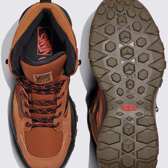 Vans MTE Crestline Waterproof Glazed Ginger Mens Size 10.5 Boots HIKING SHOE NEW - Picture 15 of 16